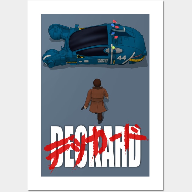 Deckard Spinner Wall Art by Evarcha